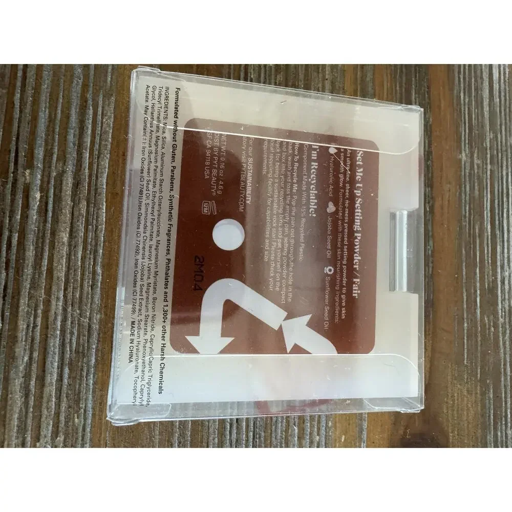 PYT Beauty Set Me Up Setting Powder in Fair 0.16 oz Brand New in Box